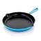 MegaChef Round 10.25" Blue Enameled Cast Iron Skillet